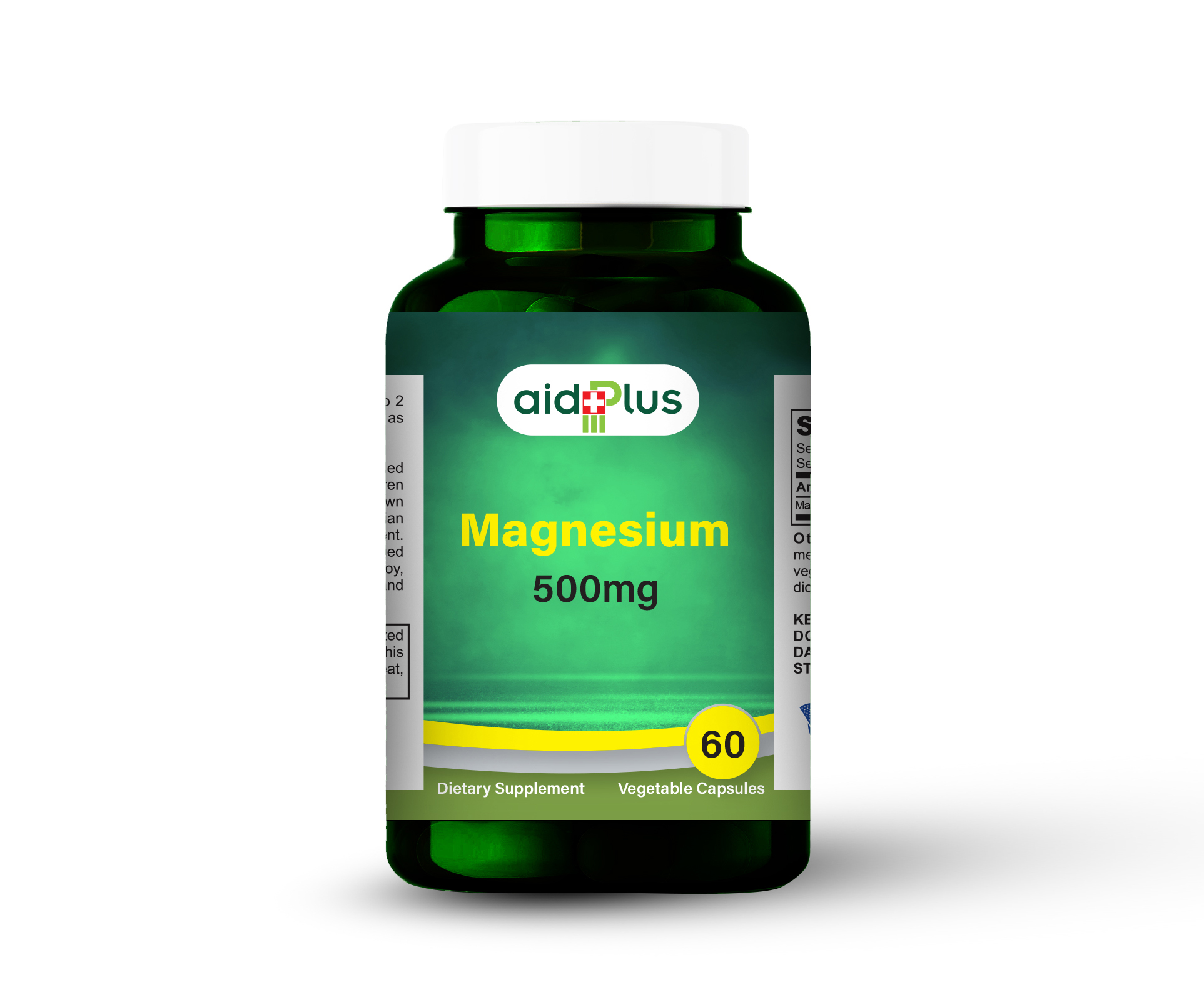 Picture of AID PLUS MAGNESIUM 500 MG 60's